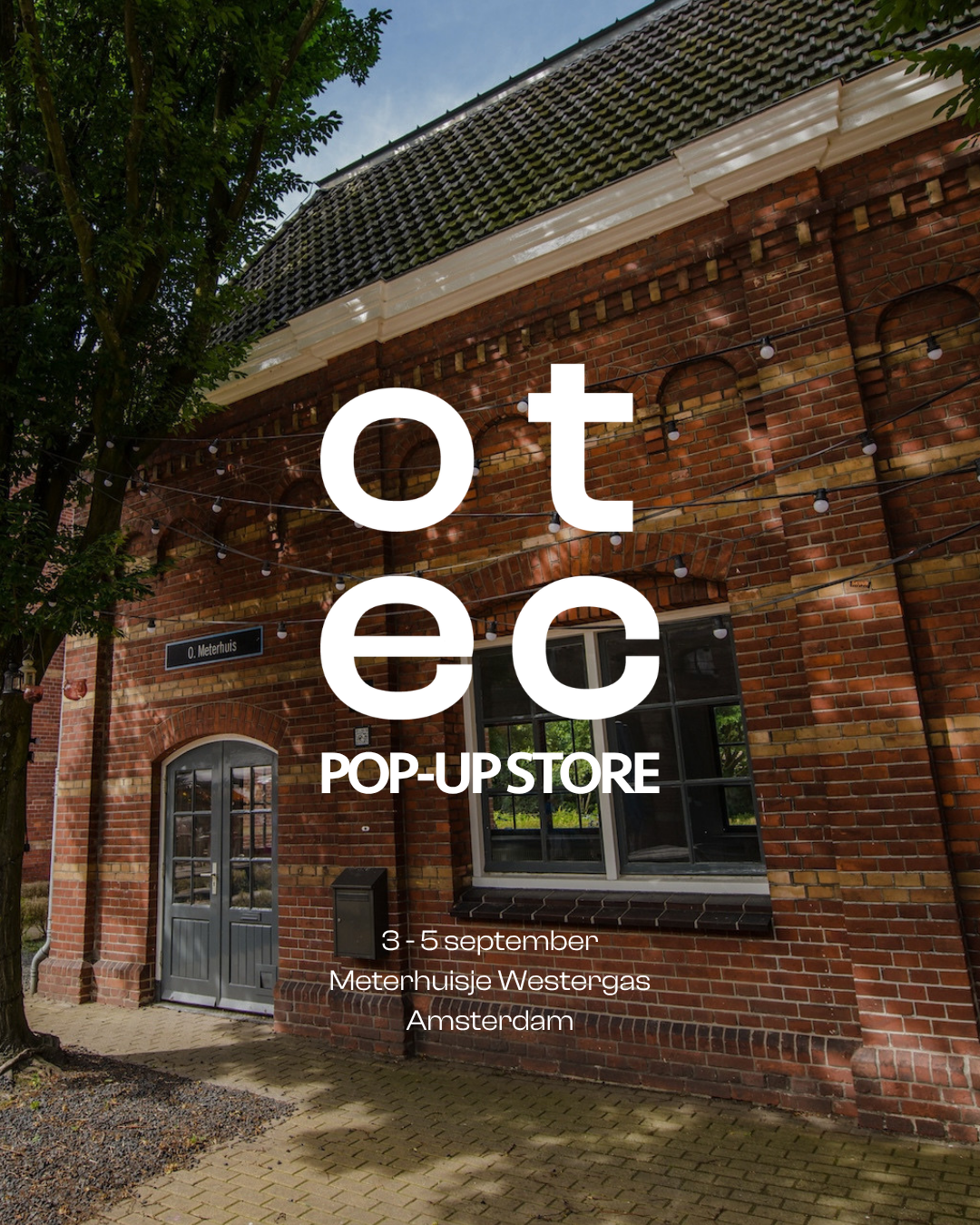 3 -5 September - Amsterdam - Pop-up store